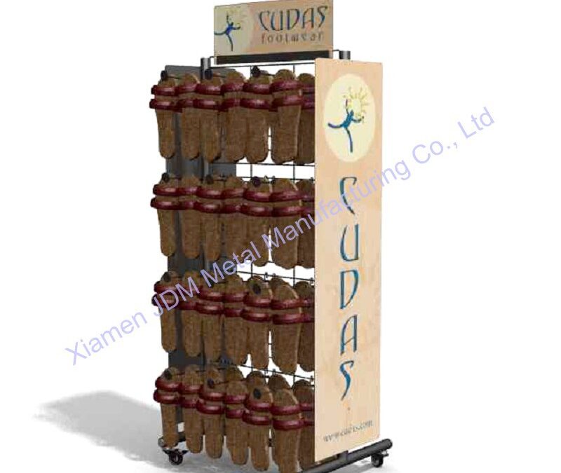 Snack and Beverage Display Rack for Beverage Merchandising #4655