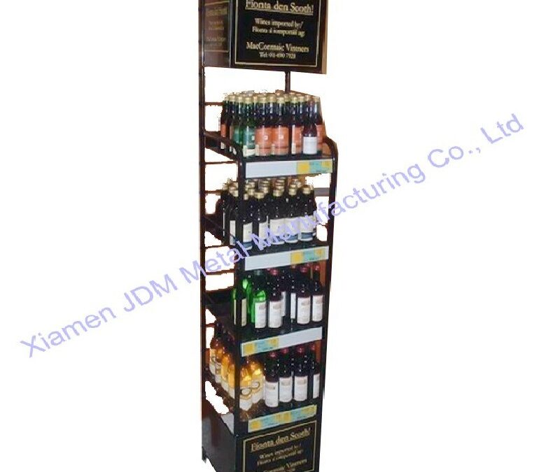 Snack and Beverage Display Rack for Snack Retail Displays #2937
