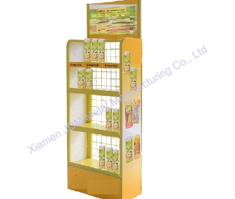 Snack and Beverage Display Rack for Snack Retail Displays #3110