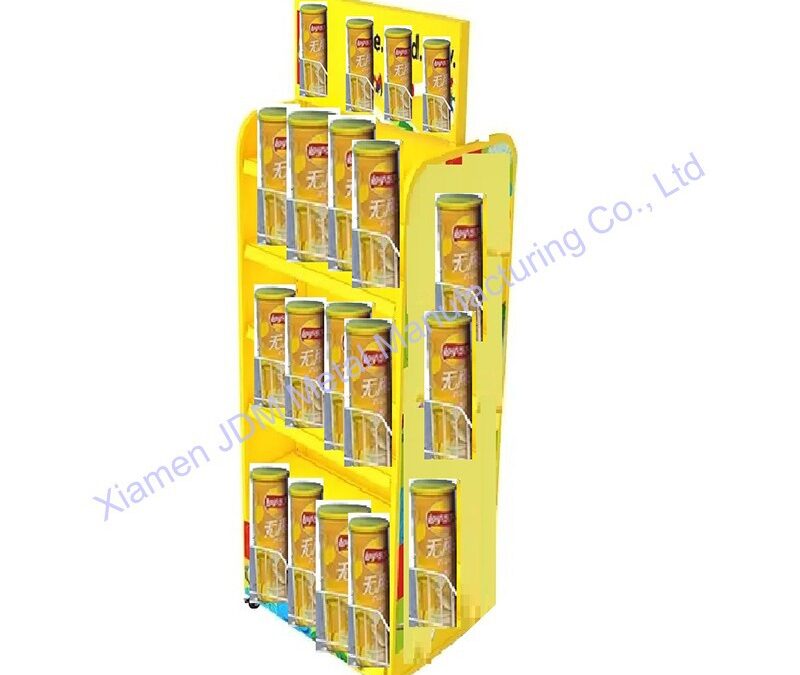Snack and Beverage Display Rack for Snack Retail Displays #3185