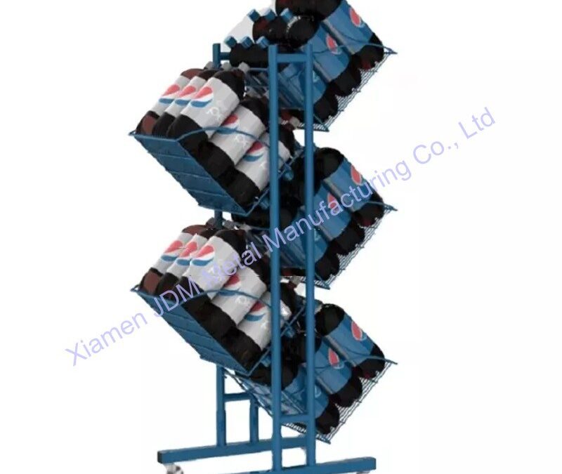 Snack and Beverage Display Rack for Snack Retail Displays #3746
