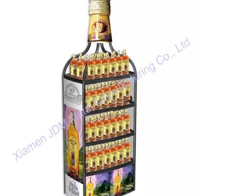Snack and Beverage Display Rack for Snack Retail Displays #3829