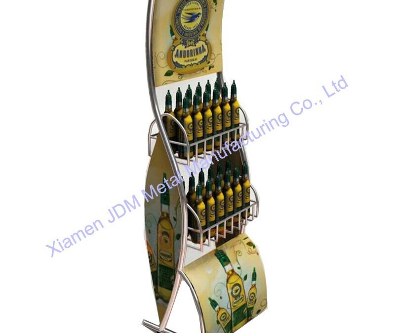 Snack and Beverage Display Rack for Snack Retail Displays #3905