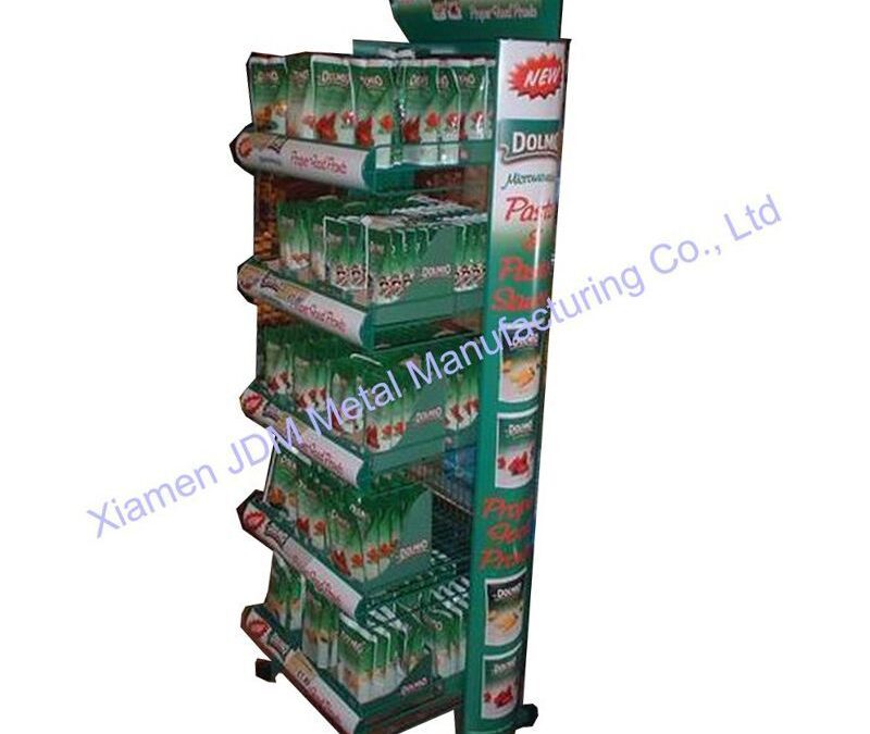 Snack and Beverage Display Rack for Snack Retail Displays #3906