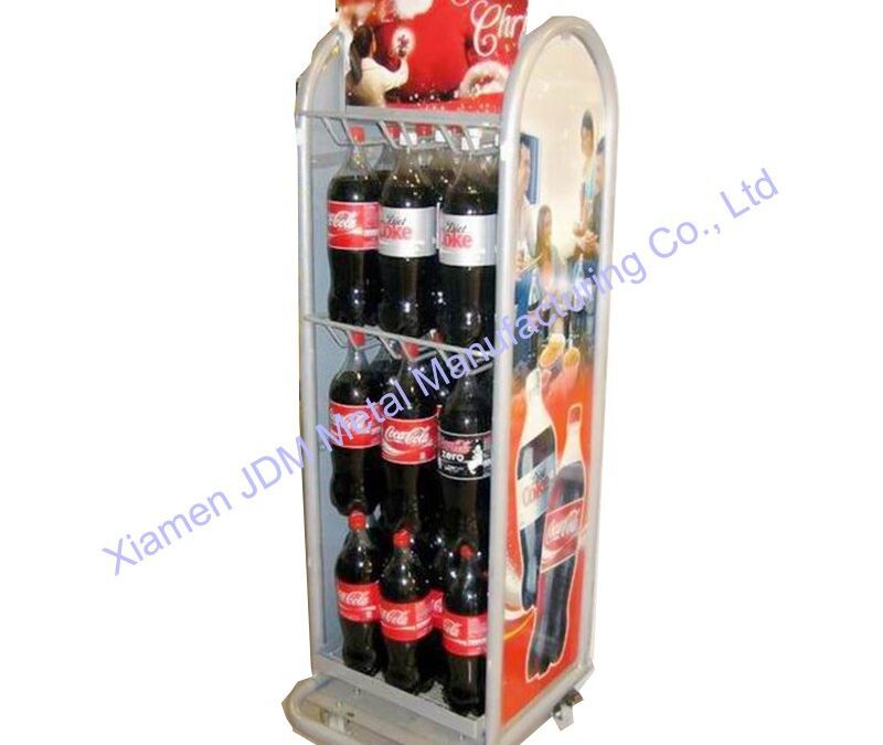 Snack and Beverage Display Rack for Snack Retail Displays #3910