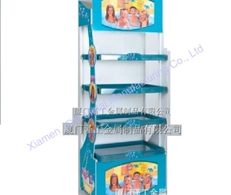 Snack and Beverage Display Rack for Snack Retail Displays #4244
