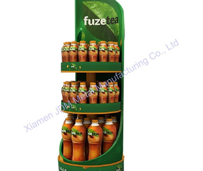 Snack and Beverage Display Rack for Snack Retail Displays #4315