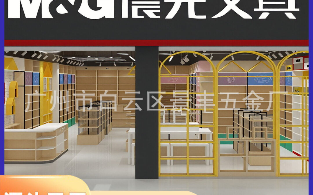 Stationery Merchandising Fixture for Stationery Stores #4819