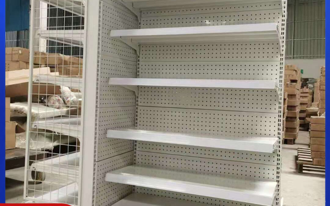 Supermarket Gondola Shelving Unit #3093