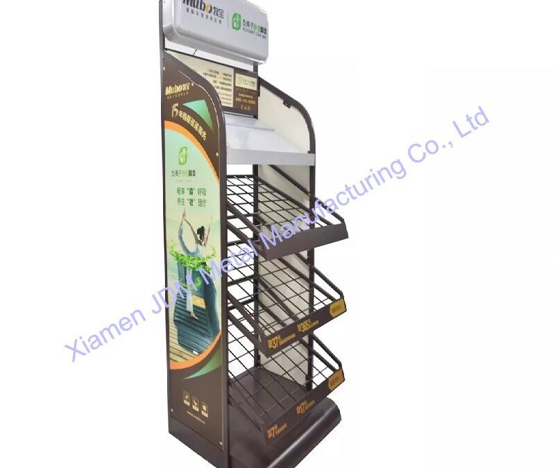 Supermarket Gondola Shelving Unit #3643