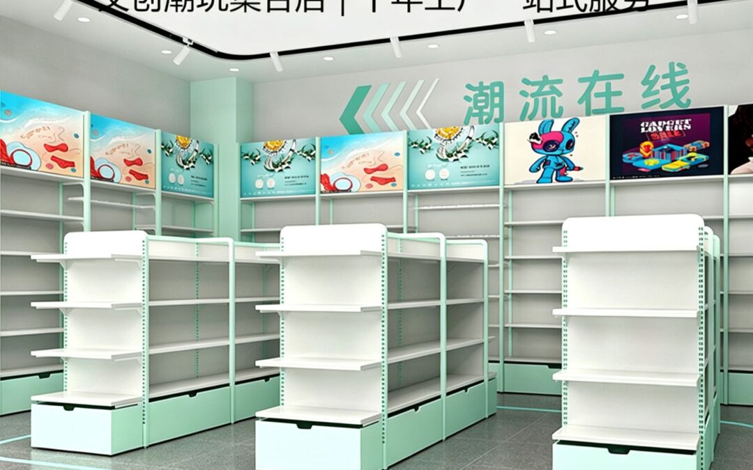 Supermarket & Retail Store Display Fixture #4808