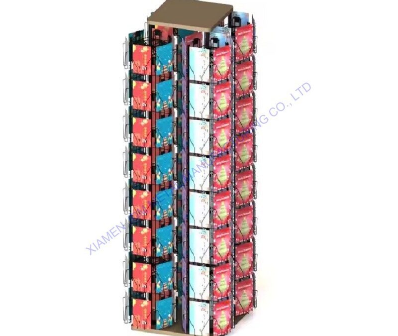 Supermarket & Retail Store Display Fixture for Beverage Merchandising #2980