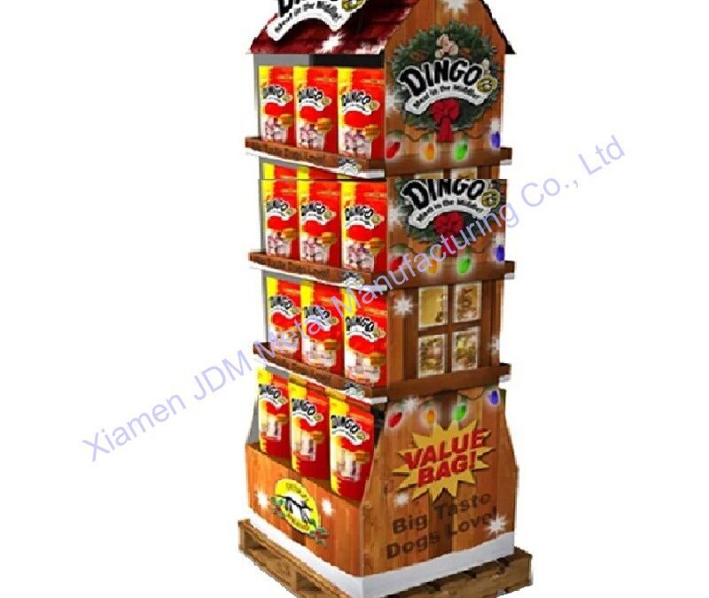 Supermarket & Retail Store Display Fixture for Beverage Merchandising #3222