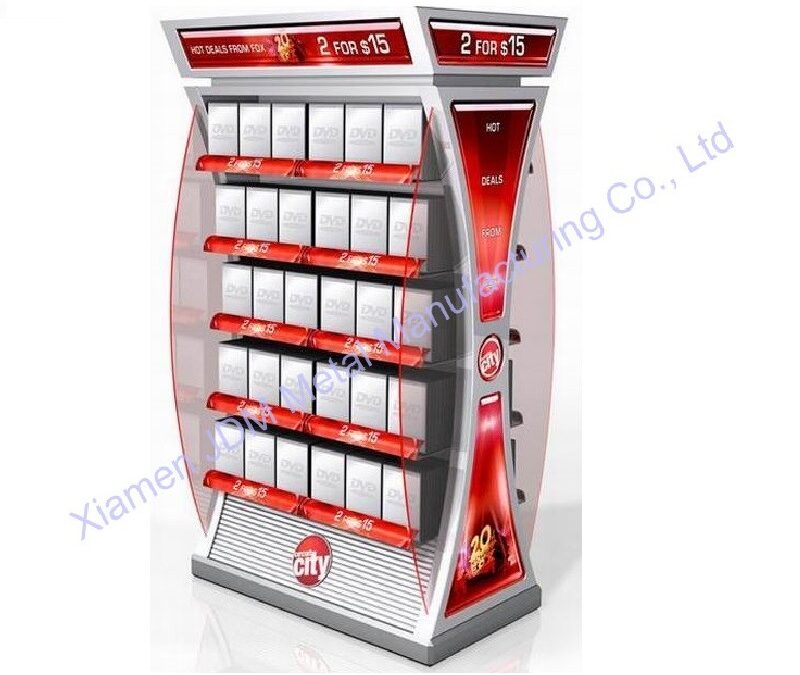 Supermarket & Retail Store Display Fixture for Beverage Merchandising #4612