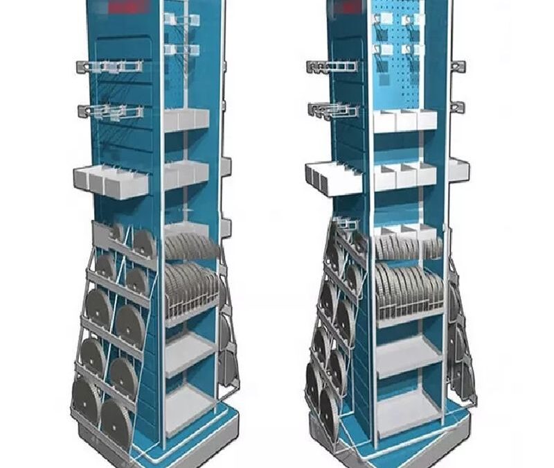 Supermarket & Retail Store Display Fixture for Snack Retail Displays #3315
