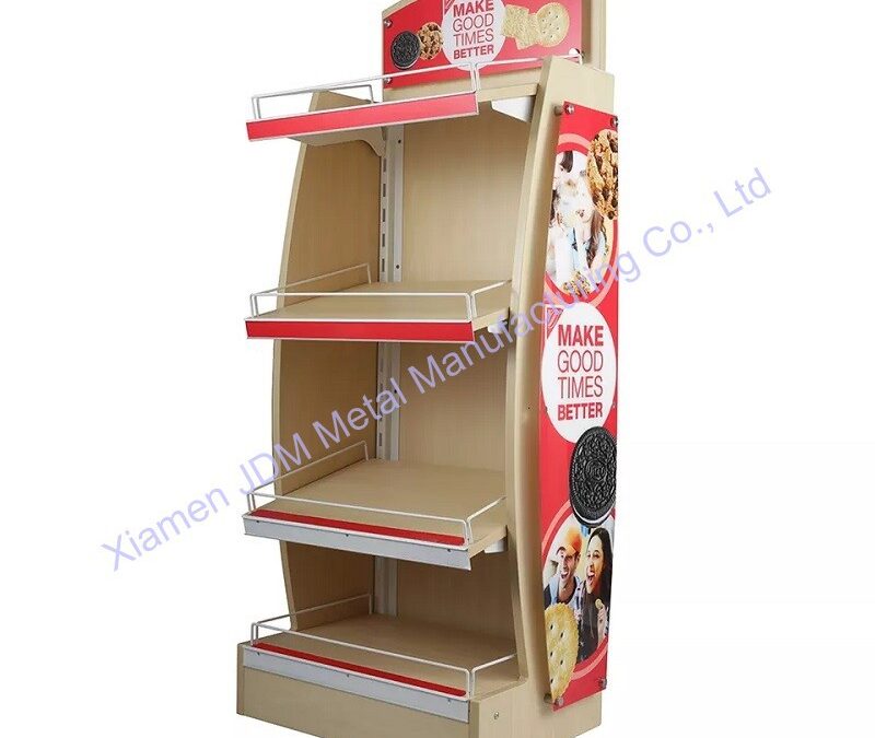 Supermarket & Retail Store Display Fixture for Snack Retail Displays #3403