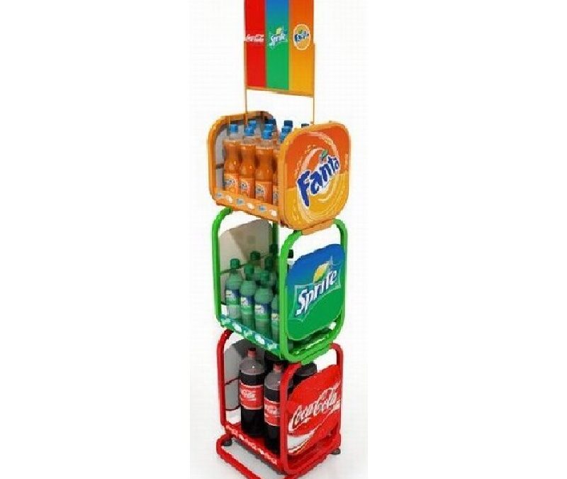 Supermarket & Retail Store Display Fixture for Snack Retail Displays #4479