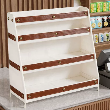 Supermarket Snack Display Shelf for Beverage Merchandising #1727