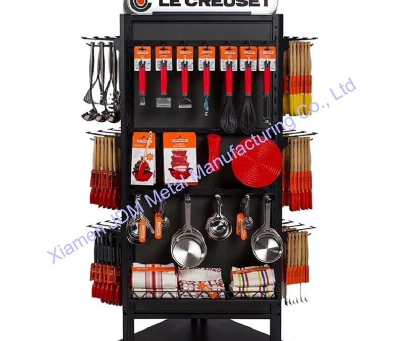 Supermarket Snack Display Shelf for Beverage Merchandising #2885