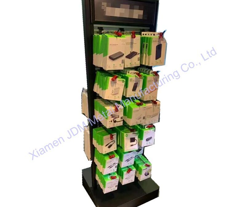 Supermarket Snack Display Shelf for Beverage Merchandising #3052