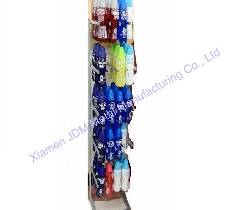 Supermarket Snack Display Shelf for Beverage Merchandising #3817