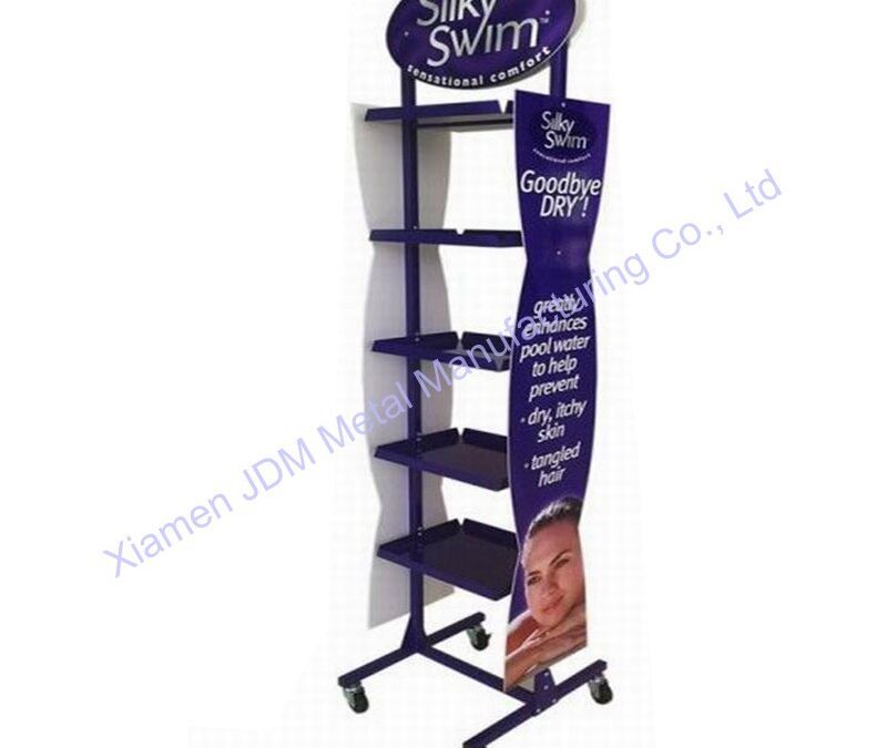Supermarket Snack Display Shelf for Beverage Merchandising #3870