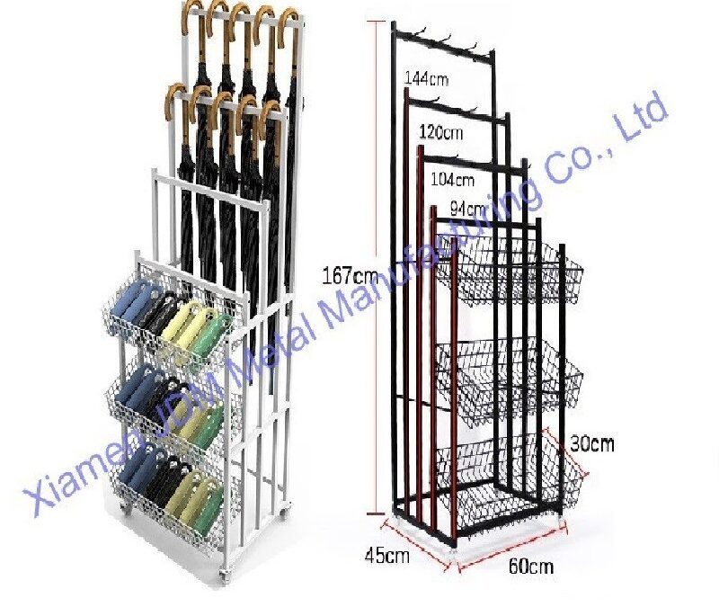 Supermarket Snack Display Shelf for Beverage Merchandising #4384