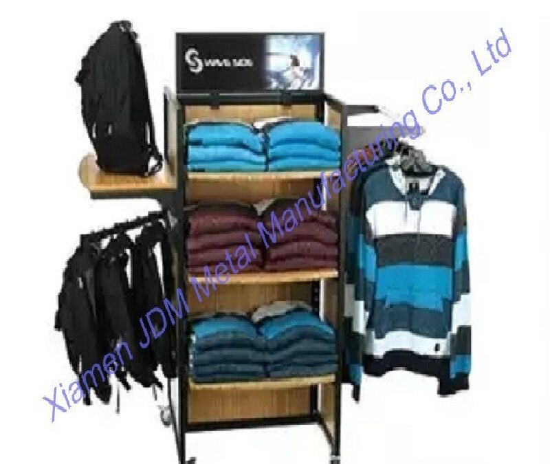 Supermarket Snack Display Shelf for Beverage Merchandising #4460