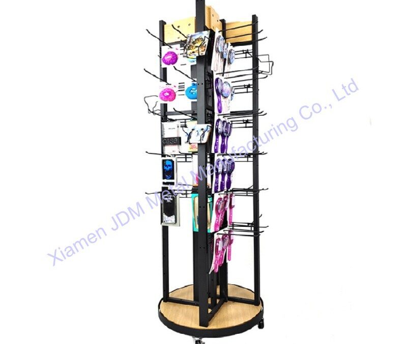 Supermarket Snack Display Shelf for Beverage Merchandising #4528