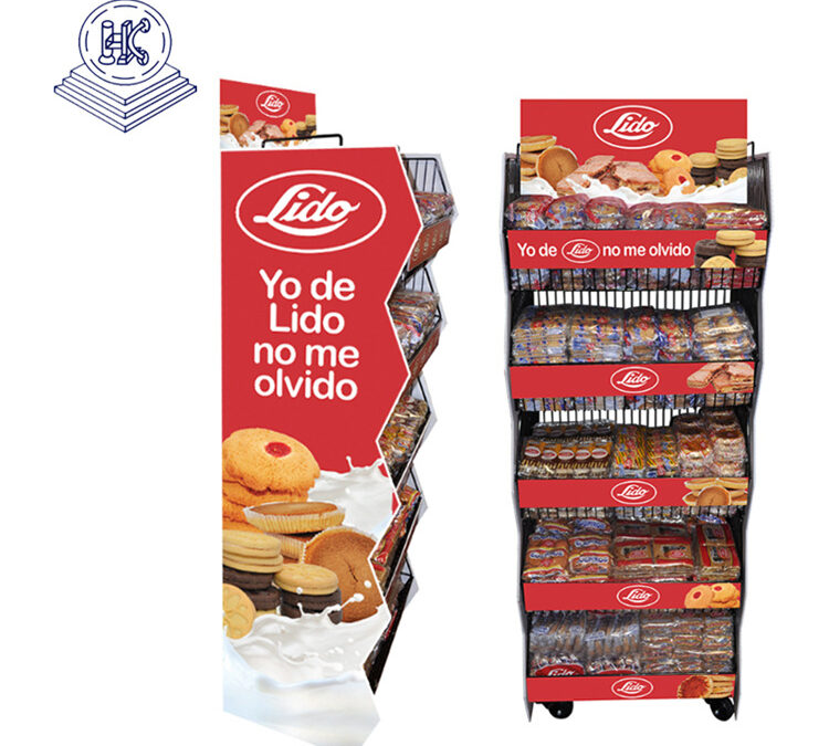 Supermarket Snack Display Shelf for Snack Retail Displays #2779