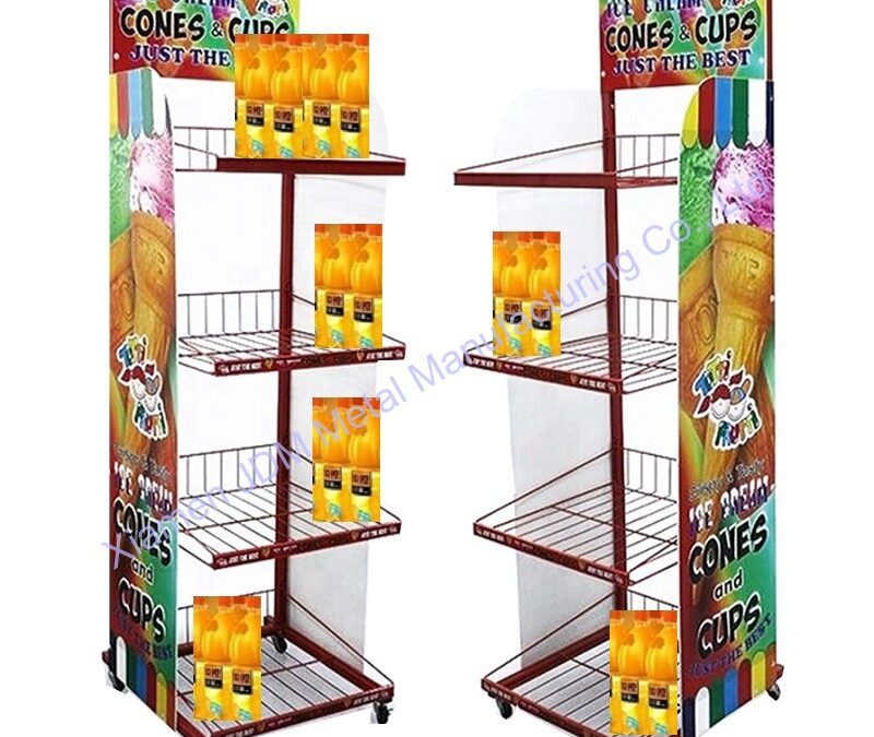 Supermarket Snack Display Shelf for Snack Retail Displays #3132