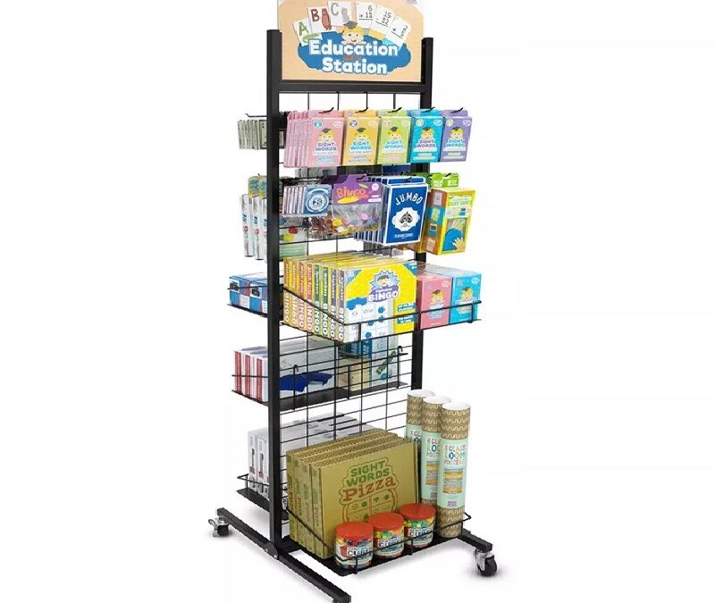 Supermarket Snack Display Shelf for Snack Retail Displays #3343
