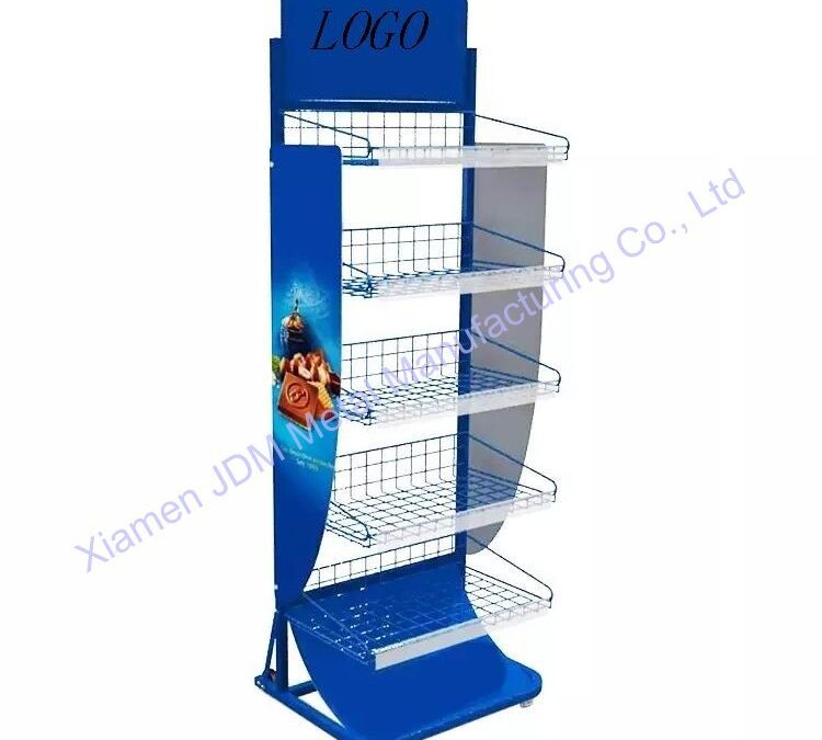 Supermarket Snack Display Shelf for Snack Retail Displays #3346