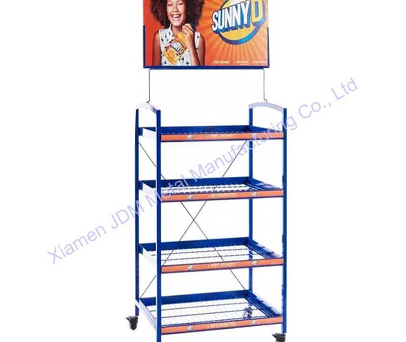 Supermarket Snack Display Shelf for Snack Retail Displays #3448