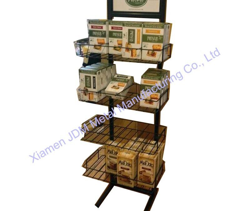 Supermarket Snack Display Shelf for Snack Retail Displays #3927