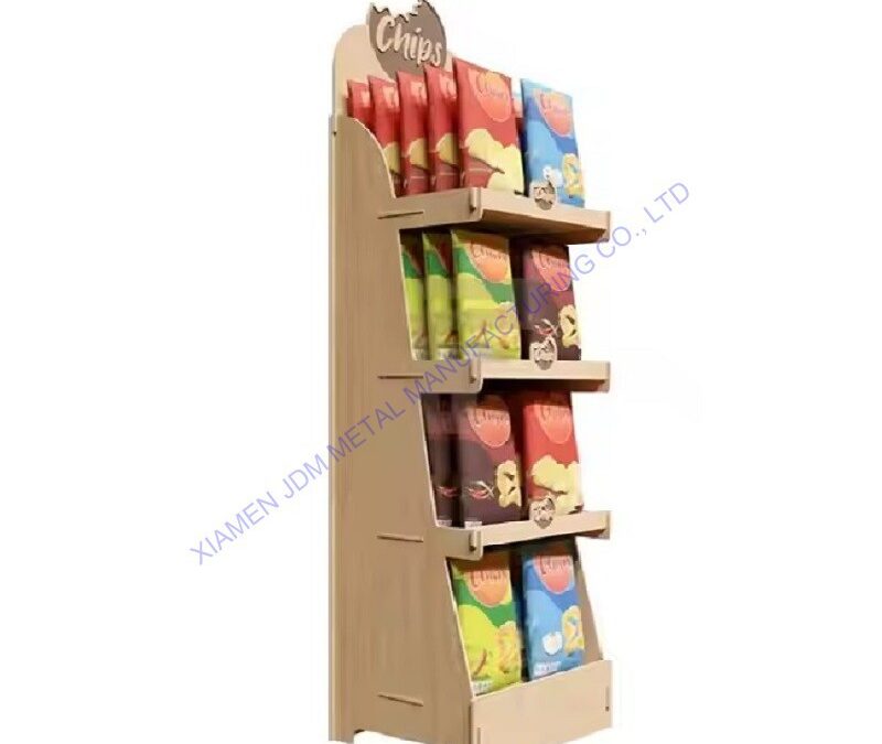 Supermarket Snack Display Shelf for Snack Retail Displays #4200