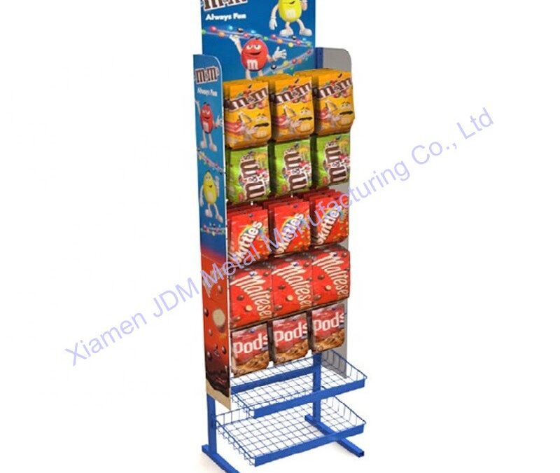 Supermarket Snack Display Shelf for Snack Retail Displays #4637