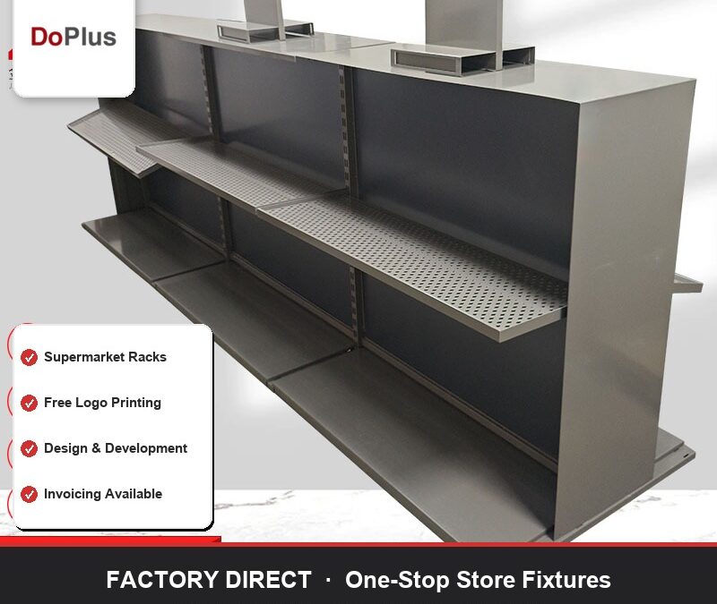 Commercial Retail Display Shelving Rack for Snack Retail Displays #5015
